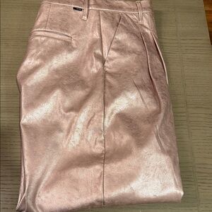 MOTHER Shimmering Rose Trousers